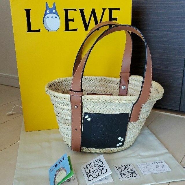 送料0円】 - LOEWE ロエベ トトロ かごバッグ スモール Ｓサイズ x