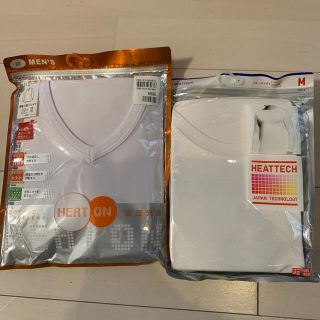 ユニクロ(UNIQLO)のヒートテックとヒートオン【メンズＭ】新品未開封(その他)