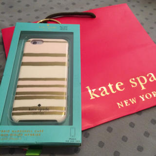 ケイトスペードニューヨーク(kate spade new york)のKate♠️iPhone6/6s新品(iPhoneケース)