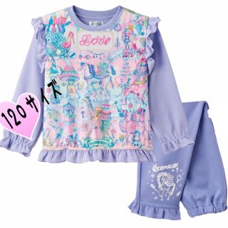 シマムラ(しまむら)のEKONECO しまむら　長袖パジャマ　120サイズ　ゆめかわいい　女の子(パジャマ)