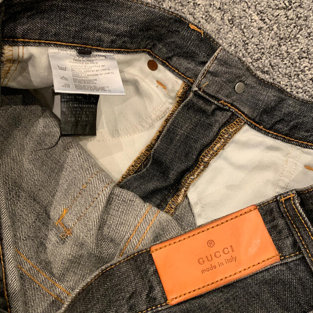 Gucci - お値下げ中 GUCCI ブラックデニムの通販 by tina's shop
