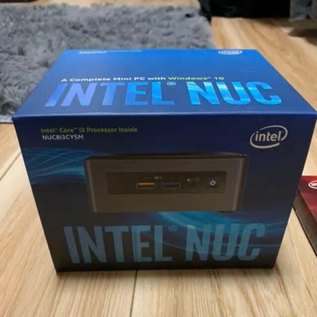 Microsoft(マイクロソフト)のintel nuc mini pc nuc8i3cysm スマホ/家電/カメラのPC/タブレット(デスクトップ型PC)の商品写真