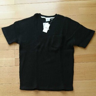 ジェーモーガン(JEMORGAN)の新品 JE MORGAN サーマル 胸ポケット Tシャツ L 半袖 ブラック 黒(Tシャツ/カットソー(半袖/袖なし))
