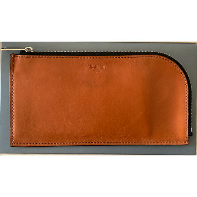 WHITEHOUSE COX(ホワイトハウスコックス)の【本日限定価格】SIMPSONLONDON Lzip wallet メンズのファッション小物(長財布)の商品写真