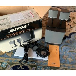 ボーズ(BOSE)の中古美品　BOSE companion3 seriesⅡ PCスピーカー(PC周辺機器)