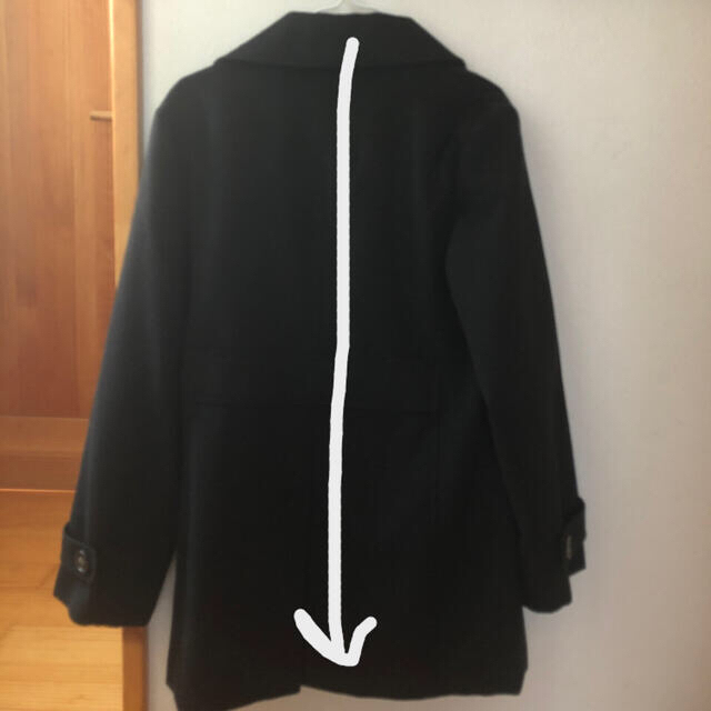 しまむら(シマムラ)の新品M 黒 コート レディースのジャケット/アウター(トレンチコート)の商品写真