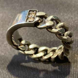 TENDERLOIN - IVXLCDM リング 2石ダイヤモンド シルバー925 20号の通販