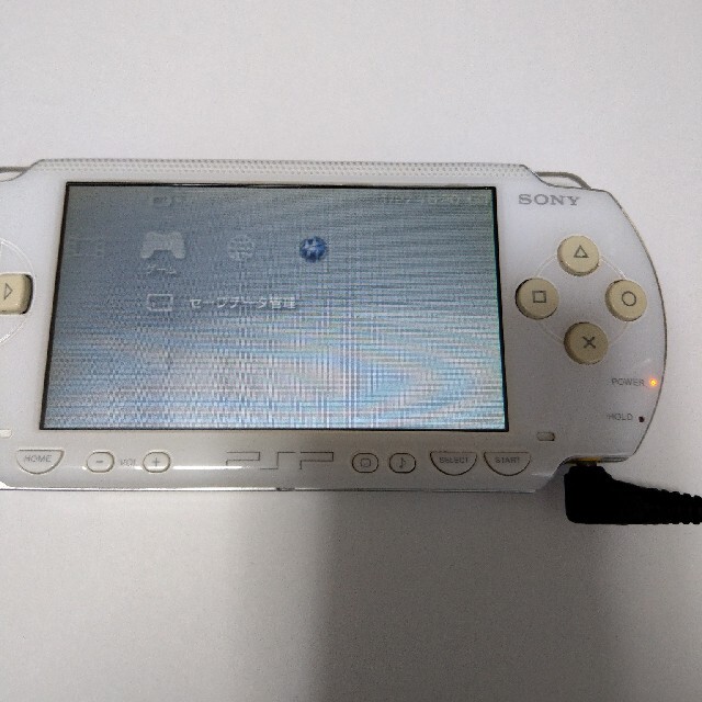 PlayStation Portable(プレイステーションポータブル)のSONY  PSP-1000G1CW エンタメ/ホビーのゲームソフト/ゲーム機本体(携帯用ゲーム機本体)の商品写真