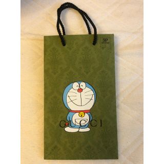 グッチ(Gucci)のGUCCI ドラえもんコラボ ショッパー 紙袋 グッチ×DORAEMON(トートバッグ)