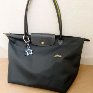 LONGCHAMP - ♡ロンシャン♡キーリング バッグチャーム ☆スター☆の