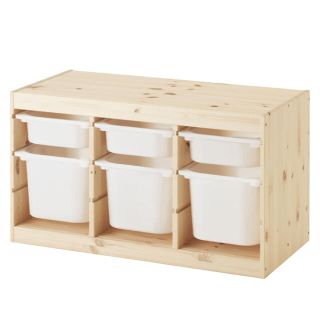 イケア(IKEA)の送料込み新品　要組立TROFAST トロファスト　収納コンビネーション　IKEA(収納/チェスト)