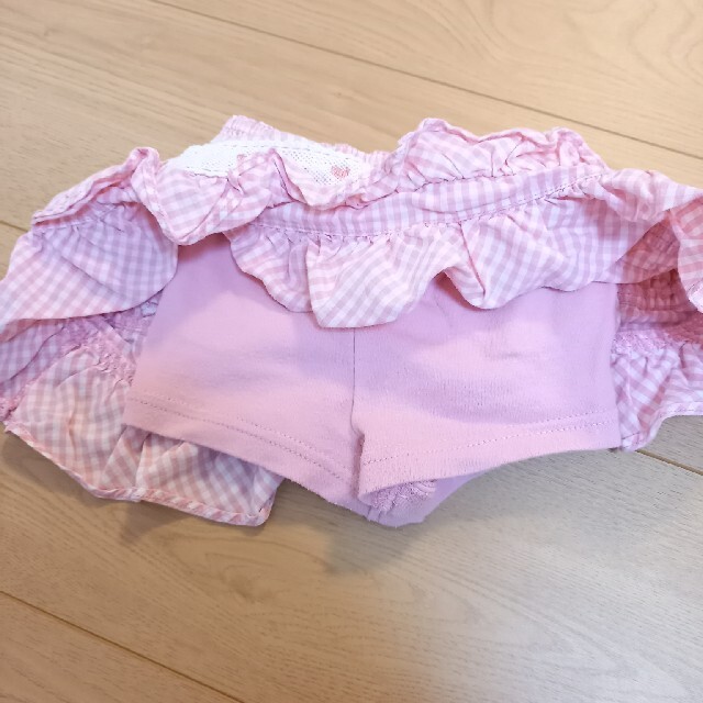 Shirley Temple(シャーリーテンプル)のShirley Temple Baby インナーパンツ付きスカート　80cm キッズ/ベビー/マタニティのベビー服(~85cm)(スカート)の商品写真