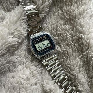 カシオ(CASIO)のカシオ　シルバーウォッチ(腕時計)