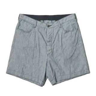 BROWN by 2-tacs ブラウンバイツータックス 日本製 Houndstooth Shorts ハウンドトゥースチェックショーツ B9-P004-1 L ネイビー 千鳥格子 コットン ショートパンツ ボトムス【中古】【BROWN by 2-tacs】(ショートパンツ)