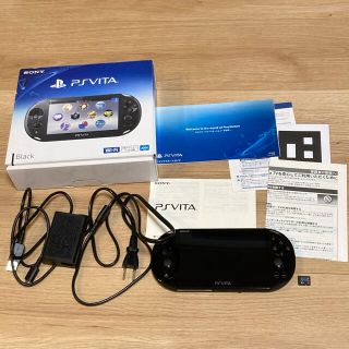 プレイステーションヴィータ(PlayStation Vita)のpsvita pch-2000 Black(携帯用ゲーム機本体)