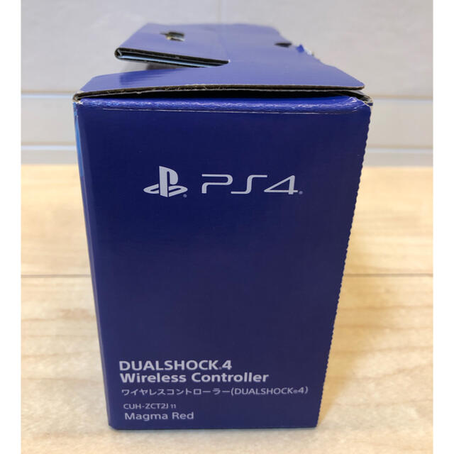 SONY(ソニー)の純正品【SONY】DUALSHOCK 4(マグマ・レッド) エンタメ/ホビーのゲームソフト/ゲーム機本体(その他)の商品写真