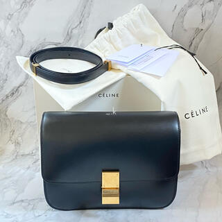 セリーヌ(celine)のCELINE セリーヌ クラシック ボックス バッグ　フィービー期(ショルダーバッグ)