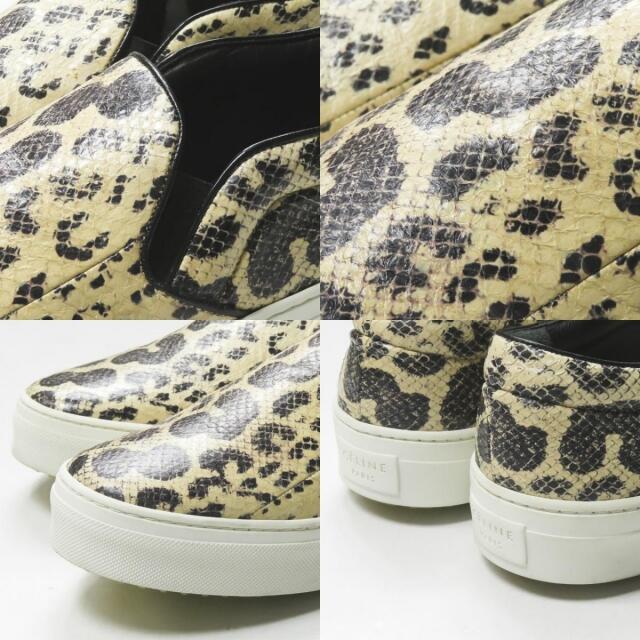 celine(セリーヌ)のCELINE Skater Python Slip-On  スリッポン メンズ メンズの靴/シューズ(スリッポン/モカシン)の商品写真