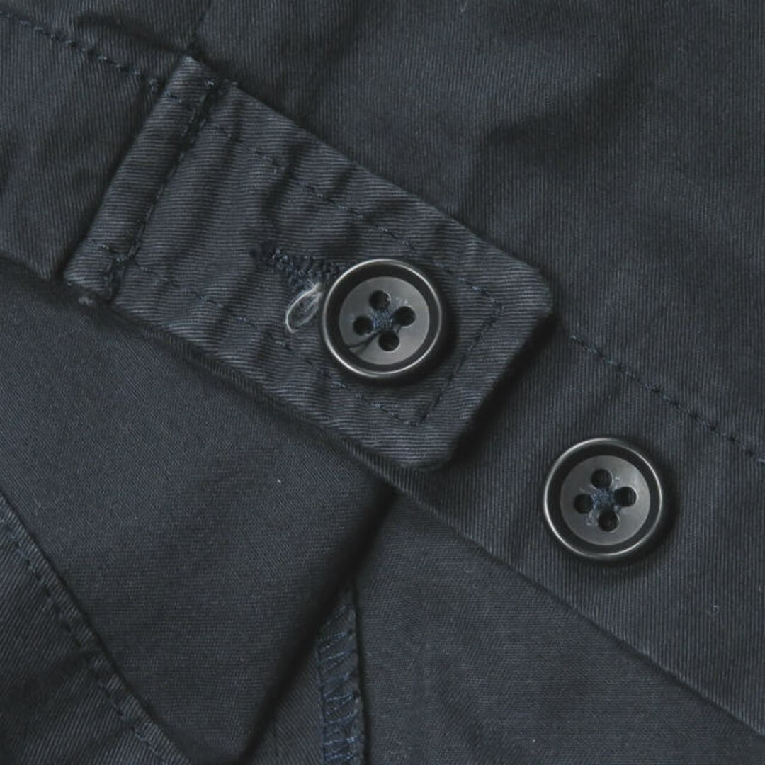 Engineered Garments(エンジニアードガーメンツ)のEngineered Garments エンジニアードガーメンツ アメリカ製 WP Half Pant - High Count Twill - ハイカウントツイル 1タッククロップドパンツ 30 ネイビー ハーフパンツ シンチバック 尾錠 ボトムス【中古】【Engineered Garments】 メンズのパンツ(その他)の商品写真