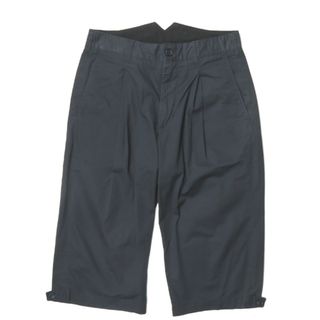 エンジニアードガーメンツ(Engineered Garments)のEngineered Garments エンジニアードガーメンツ アメリカ製 WP Half Pant - High Count Twill - ハイカウントツイル 1タッククロップドパンツ 30 ネイビー ハーフパンツ シンチバック 尾錠 ボトムス【中古】【Engineered Garments】(その他)