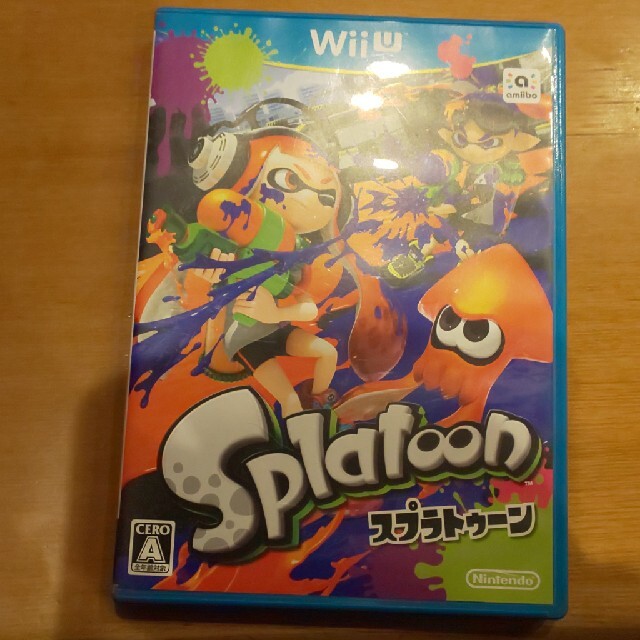 Splatoon（スプラトゥーン） Wii U エンタメ/ホビーのゲームソフト/ゲーム機本体(家庭用ゲームソフト)の商品写真