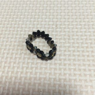 ビーズ ハンドメイド 指輪(リング)