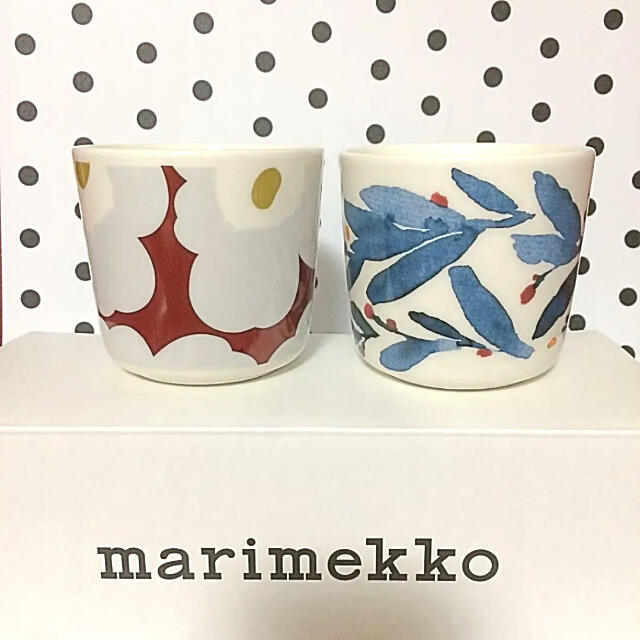 marimekko♡マリメッコ  ウニッコ ワイン ヒュフマ マグカップ 食器