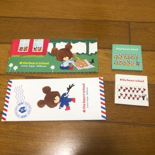 クマノガッコウ(くまのがっこう)のくまのがっこう　メモ　セット売り(ノート/メモ帳/ふせん)