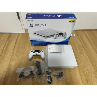 プレイステーション4(PlayStation4)のPS4 本体 CUH-2100A B02  500GB ホワイト (家庭用ゲーム機本体)