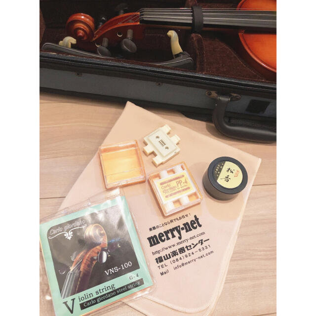 バイオリン　付属品 楽器の弦楽器(ヴァイオリン)の商品写真