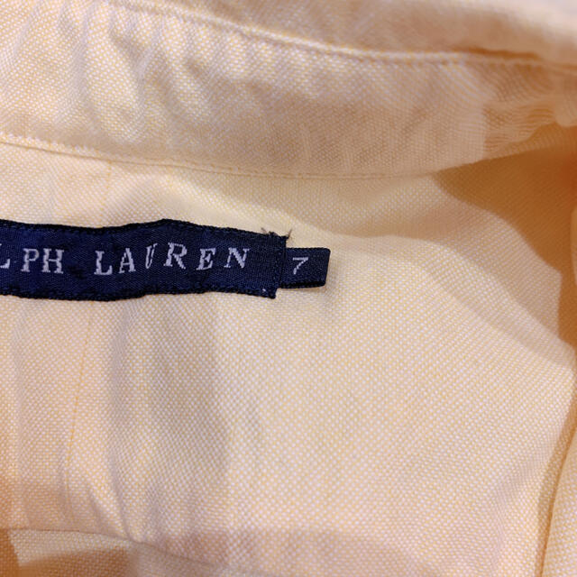 Ralph Lauren(ラルフローレン)のラルフ　イエローシャツ レディースのトップス(シャツ/ブラウス(長袖/七分))の商品写真