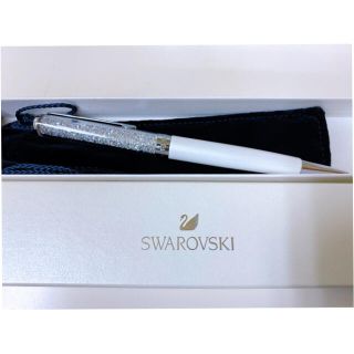 スワロフスキー(SWAROVSKI)の【新品未使用品】SWAROVSKI ノック式ボールペン【箱付き】(ペン/マーカー)