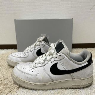 ナイキ(NIKE)のAir Force 1 ‘07 エアフォースワン　白　黒　26.5cm(スニーカー)