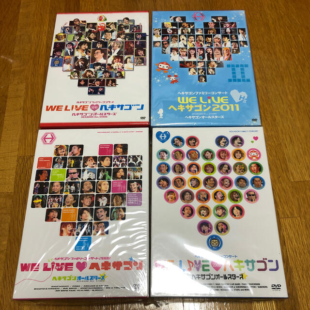 ヘキサゴンファミリーコンサート DVD 4点　セット