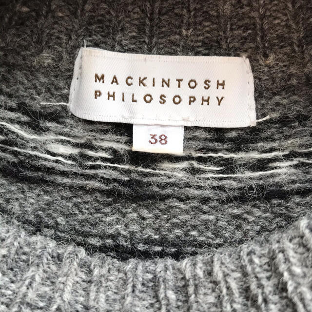 MACKINTOSH PHILOSOPHY(マッキントッシュフィロソフィー)の★あだ様★ マッキントッシュフィロソフィー　ノルディックニット レディースのトップス(ニット/セーター)の商品写真