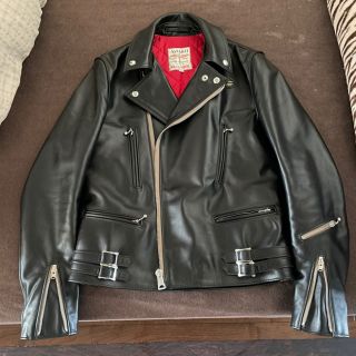 ルイスレザー(Lewis Leathers)のルイスレザー　ライトニング　ホースハイド新品同様　38(ライダースジャケット)