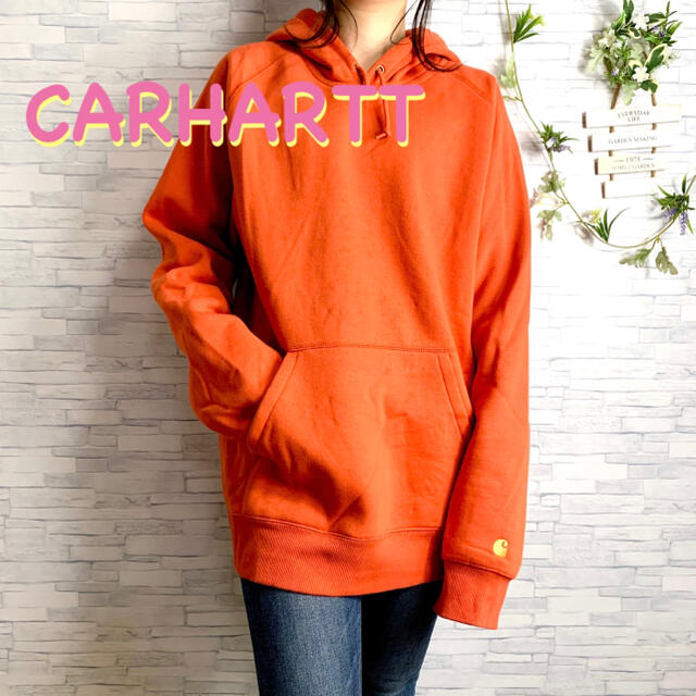 carhartt(カーハート)のCARHARTT カーハート 刺繍ロゴ ビッグシルエットパーカー  No.641 メンズのトップス(パーカー)の商品写真