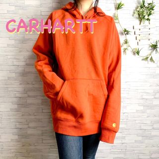 カーハート(carhartt)のCARHARTT カーハート 刺繍ロゴ ビッグシルエットパーカー  No.641(パーカー)