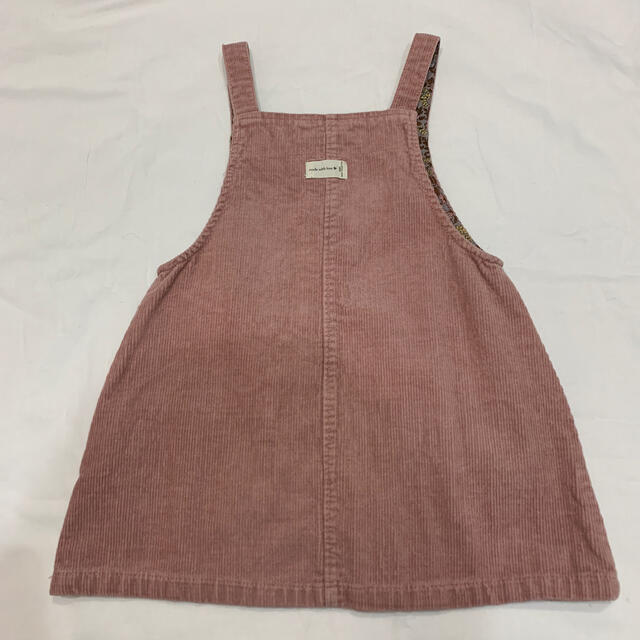 ZARA KIDS(ザラキッズ)のZARA Baby ザラ　コーデュロイ　ジャンパースカート　くすみピンク　80 キッズ/ベビー/マタニティのベビー服(~85cm)(ワンピース)の商品写真