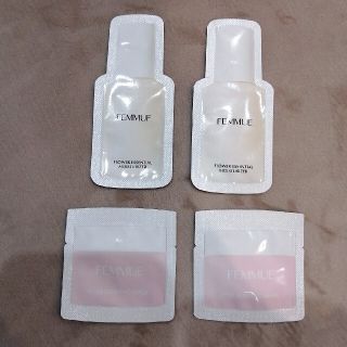 コスメキッチン(Cosme Kitchen)のFEMMUE ファミュ　サンプル　4点　スリーピングマスク&モイスチャライザー(サンプル/トライアルキット)