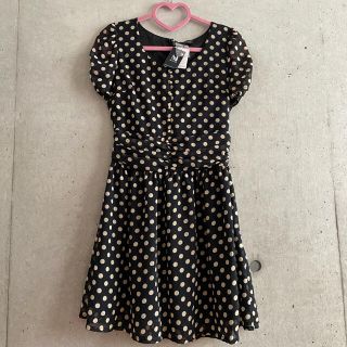 ミッシュマッシュ(MISCH MASCH)の★ミッシュマッシュ★ドット 水玉 ワンピース サイズ 2 M 38 新品 タグ付(ひざ丈ワンピース)