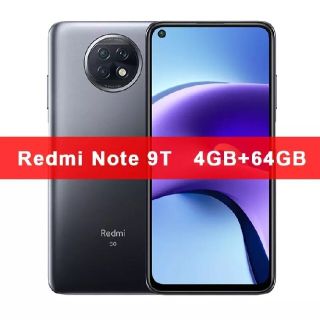 【売り切り特価】Redmi Note 9T 5G対応 4GB/64GB ブラック(スマートフォン本体)