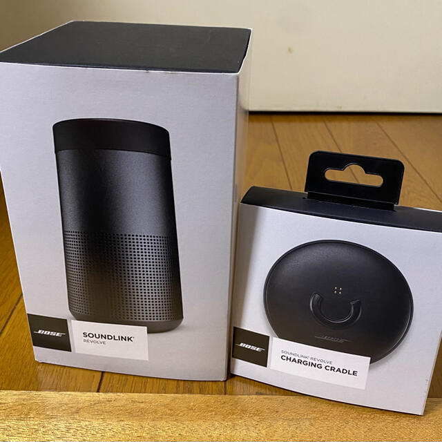 美品❗️BOSE ボーズ SOUNDLINK REVOLVE BLACK スピーカー 美品❗️BOSE ボーズ SOUNDLINK REVOLVE BLACK スピーカー