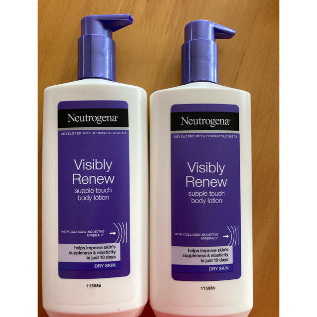 Neutrogena(ニュートロジーナ)のニュートロジーナ　ビューティリニュー　ボディーローション　乾燥肌用　2本 コスメ/美容のボディケア(ボディクリーム)の商品写真