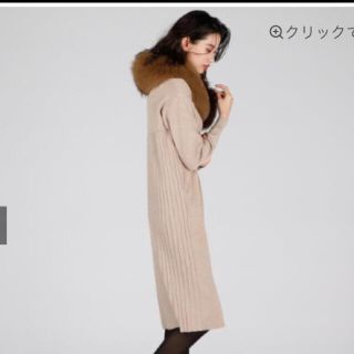 ビッキー(VICKY)の新品⭐︎ビッキー（VICKY）ニットバックプリーツワンピース(ロングワンピース/マキシワンピース)