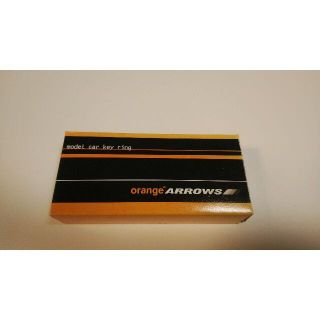 アローズ(arrows)の//値下げ//　F-1キーホルダーOrange Arrows2002(ミニカー)