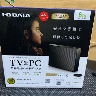 アイオーデータ(IODATA)の外付けHDD 6TB(その他)