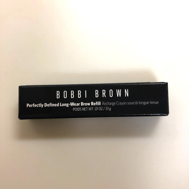 BOBBI BROWN(ボビイブラウン)の【未使用】BOBBI BROWN アイブローペンシルレフィル(02マホガニー) コスメ/美容のベースメイク/化粧品(アイブロウペンシル)の商品写真