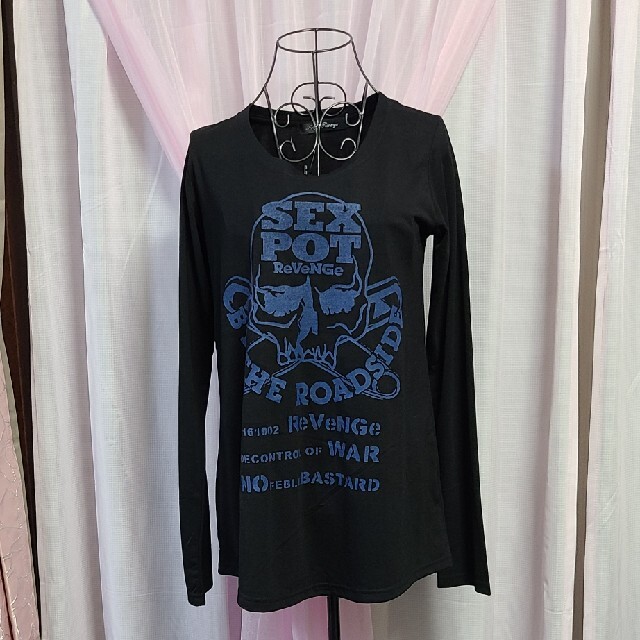 SEX POT ReVeNGe(セックスポットリベンジ)のSEXPOT ReVeNGe　ロンT レディースのトップス(Tシャツ(長袖/七分))の商品写真