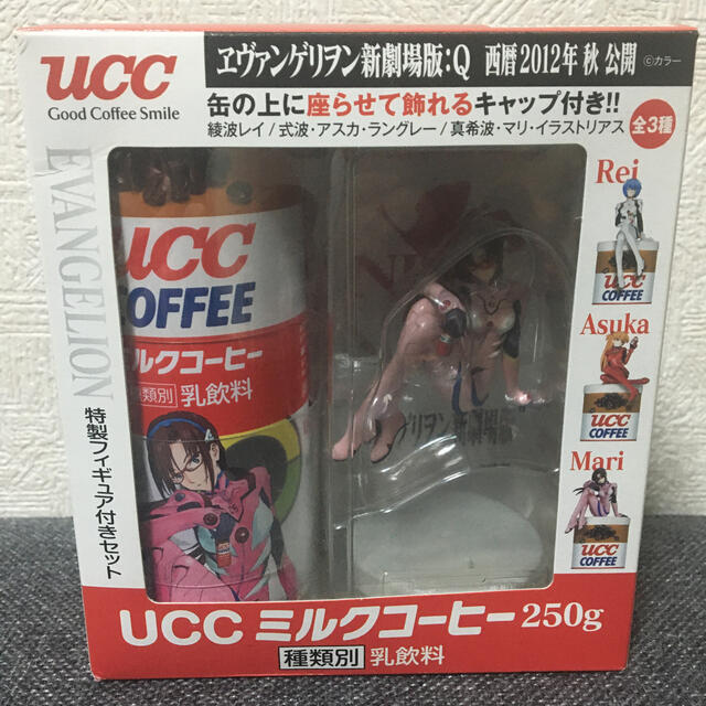 UCC(ユーシーシー)の真希波マリフィギュア付きUCC缶コーヒー エンタメ/ホビーのフィギュア(アニメ/ゲーム)の商品写真